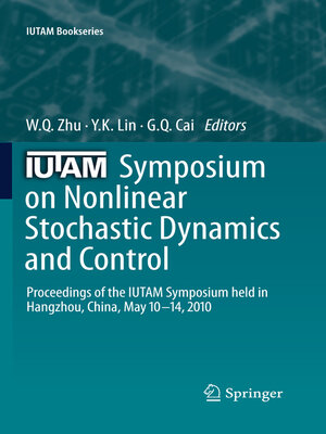 cover image of IUTAM Symposium on Nonlinear Stochastic Dynamics and Control